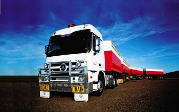 Tren de carretera en Australia